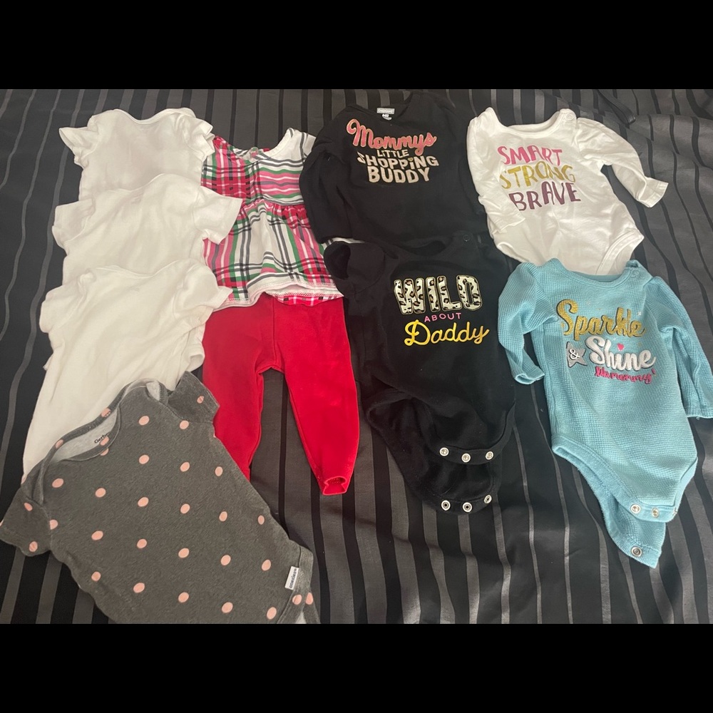 0-3 month Bundle of clothes Girls